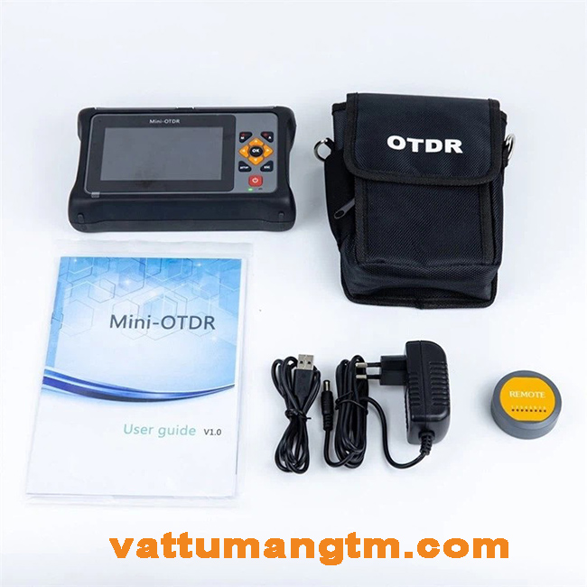 otdr mini skycom va phu kien